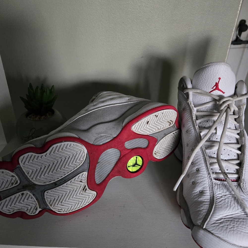 Air Jordan 13 Retro Sz 5Y Red/White - Picture 9 of 10